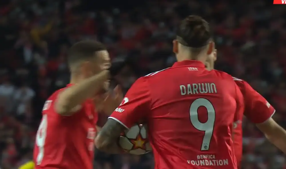 Benfica cae 2-1 ante Liverpool FC por la Champions League. Foto: ESPN Benfica cae 2-1 ante Liverpool FC por la Champions League. Foto: ESPN