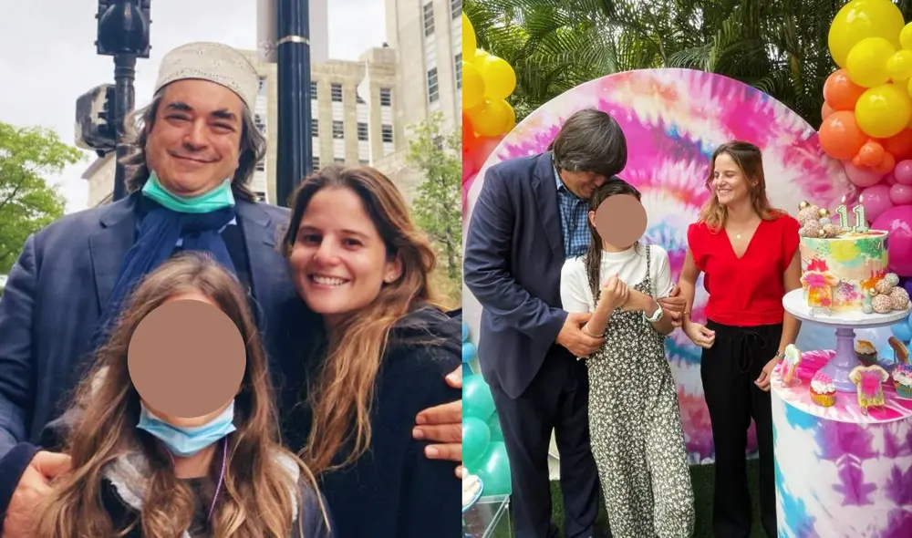 Jaime Bayly comparte momentos familiares con Silvia Nuñez y su hija Zoe. Foto: composición/ Jaime Bayly/ Facebook