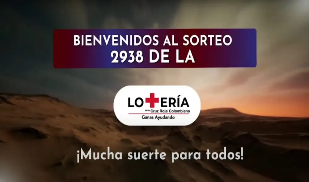 Entérate de los números de la Lotería Cruz Roja de Colombia. Foto: captura de Lotería de la Cruz Roja Colombiana / YouTube