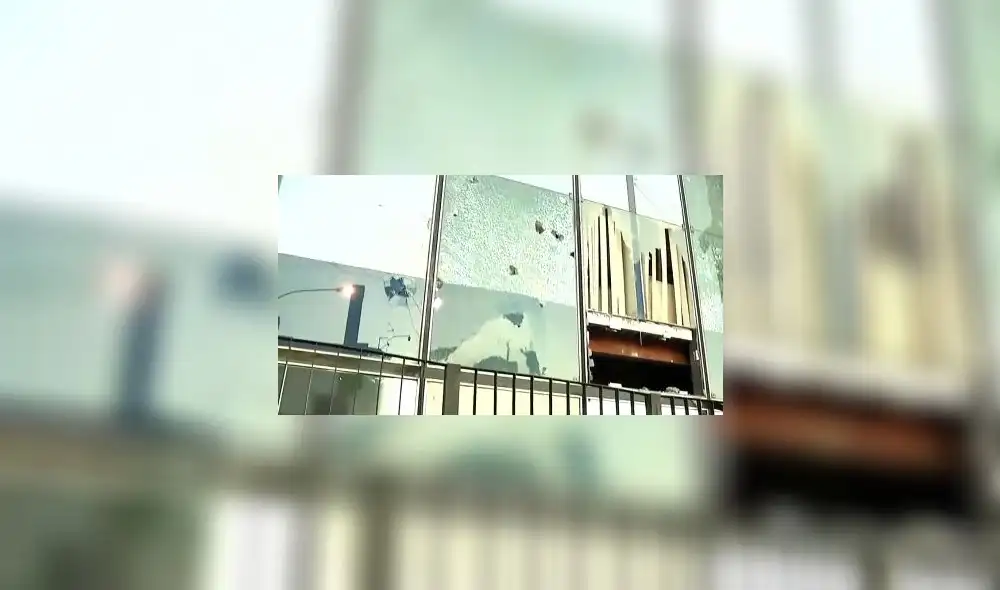 Al menos cuatro policías heridos tras enfrentamientos con manifestantes. Foto: captura de TV Perú