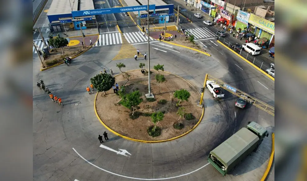 Estación Naranjal Metropolitano. Foto: John Reyes / La República
