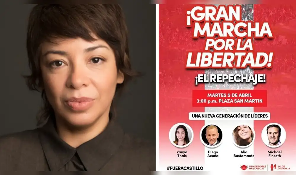 Tatiana Astengo desaprobó además las últimas decisiones de Castillo por el paro de transportistas. Foto: composición/Instagram/Twitter