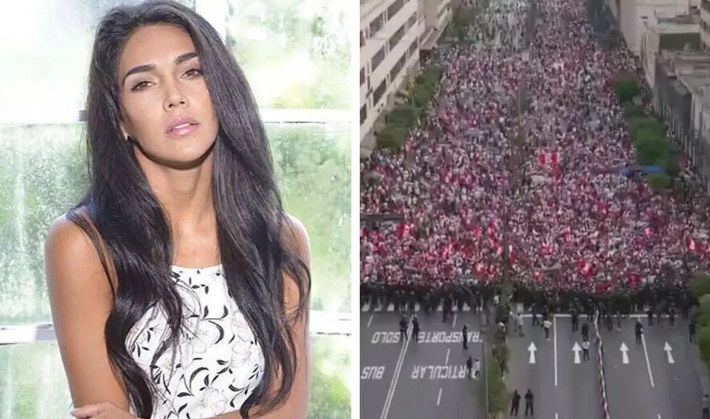 Vania Bludau se unió al grupo de personalidades que lamentó la coyuntura de Perú. Foto: Instagram/captura Canal N Vania Bludau se unió al grupo de personalidades que lamentó la coyuntura de Perú. Foto: Instagram/captura Canal N