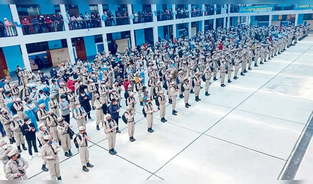 Escolares son monitoreados. Foto: La República