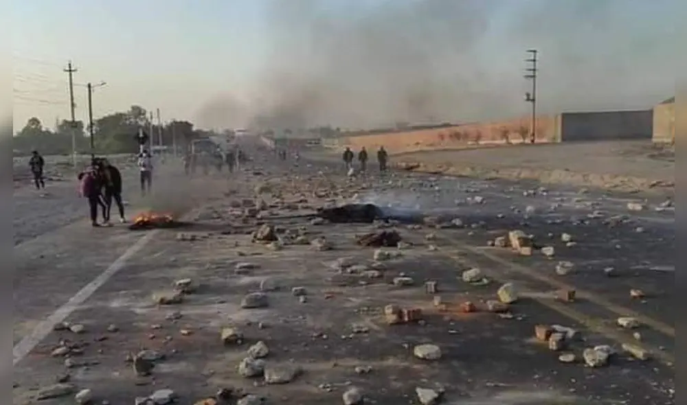 PNP se llevó el cuerpo de la persona fallecida. Foto: difusión