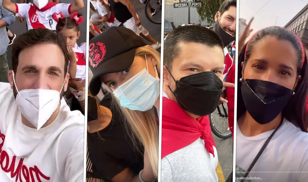 Famosos indignados por acciones de Pedro Castillo. Foto: composición/ Instagram