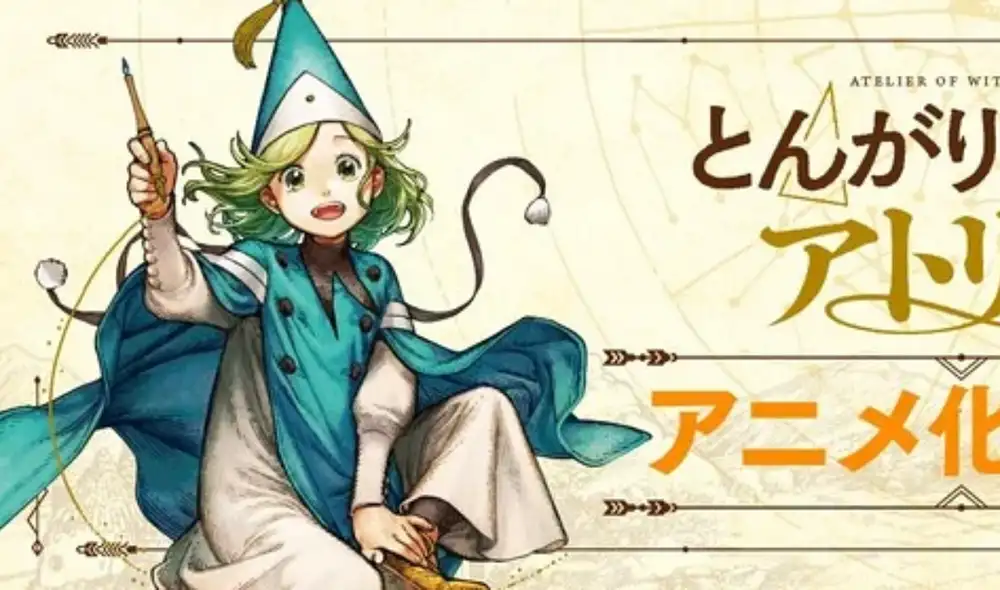 Conoce más de este nuevo anime llamdo "Witch Hat Atelier". Foto: Shueisha Conoce más de este nuevo anime llamdo "Witch Hat Atelier". Foto: Shueisha