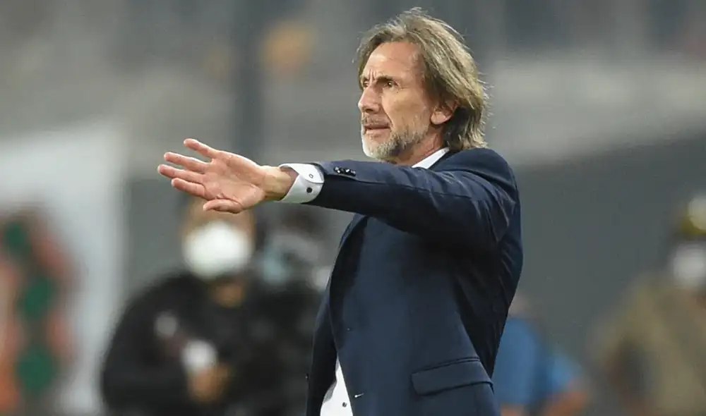 Ricardo Gareca dirige a Perú desde el 2015. Foto: AFP