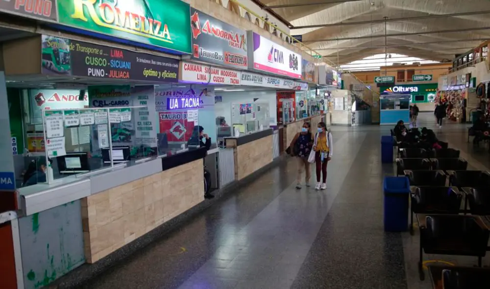 Días atrás, se vendía pasajes desde S/ 80 hasta S/ 120 con destino a Lima. Foto: Rodrigo Talavera/ La República