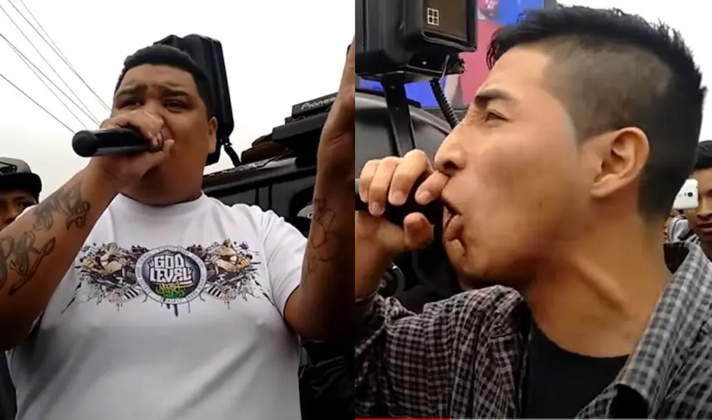 En septiembre de 2015 Nekroos enfrentó a Sony es una gran batalla en la plaza. Foto: captura Seven Producciones/YouTube