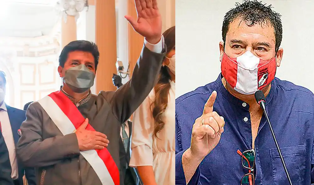 Días atrás, Martínez pidió que el presidente Pedro Castillo renuncie a su cargo. Foto: Presidencia/ La República