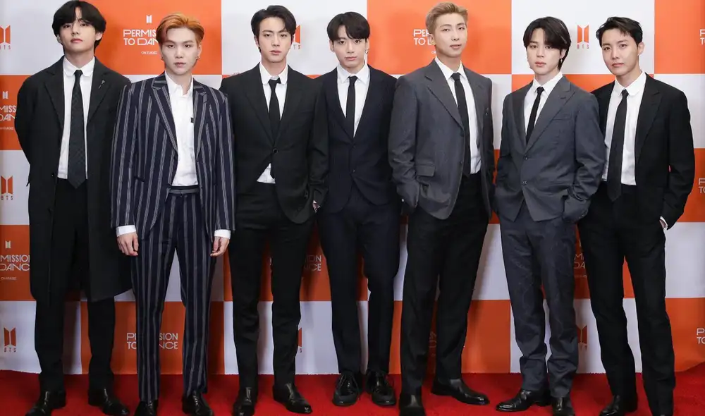 Taehyung, Suga, Jin, Jungkook, RM, Jimin y J-Hope de BTS cantarán en "PTD Las Vegas" tras los Grammy 2022. Foto: Hybe