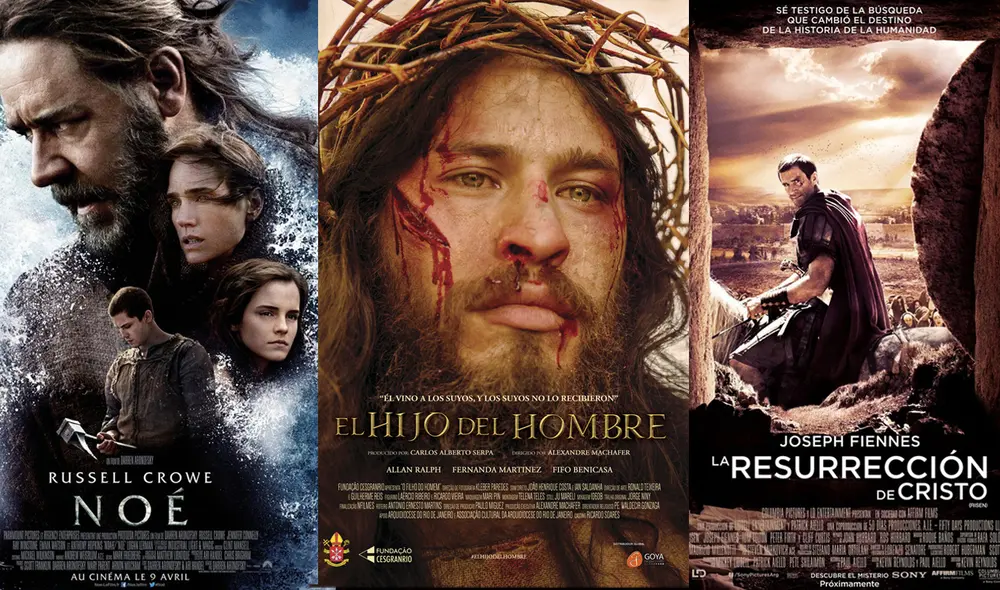 Los servicios de streaming cuentan con una gran variedad de películas para ver en Semana Santa. Foto: composición/La República