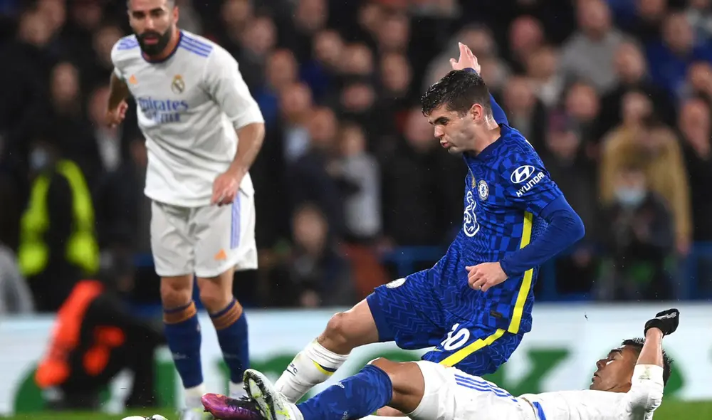 Doblete de Benzema para darle el triunfo parcial al Real Madrid. Foto: EFE