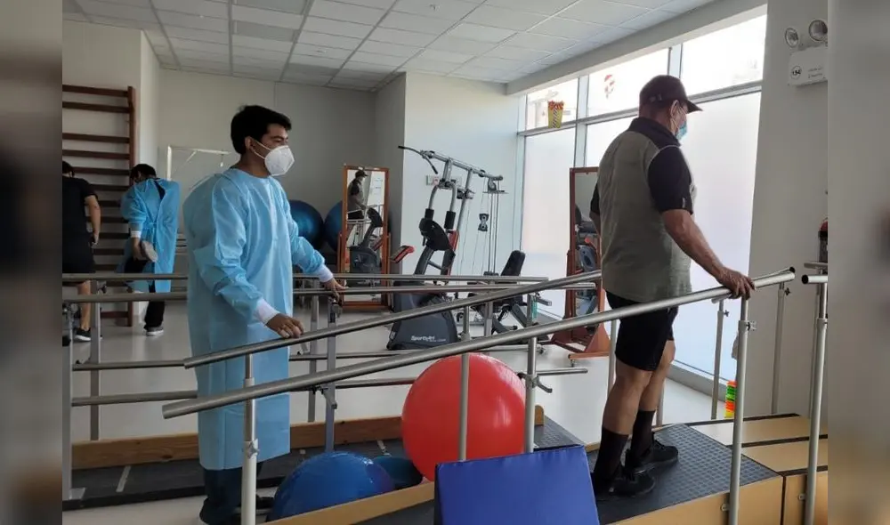 Atención de pacientes post COVID-19 se duplicó en el 2020. Foto: Hospital Regional de Moquegua