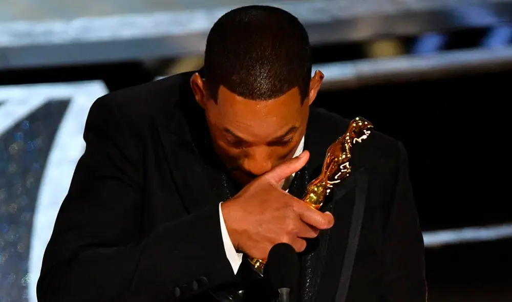 Will Smith acudió por voluntad propia. Foto: AFP