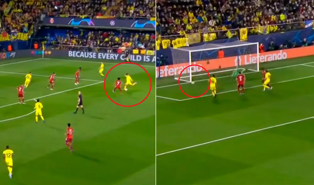 La escuadra alemán la está pasando mal en su encuentro ante Villarreal. Foto: captura de ESPN