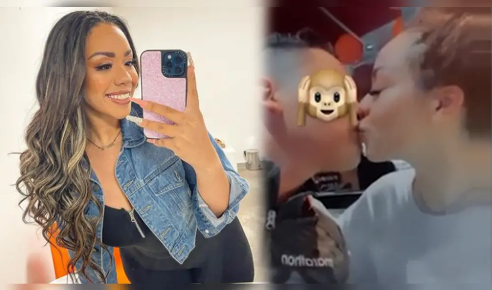 Mirella Paz luce muy ilusionada junto a misterioso hombre. Foto: Mirella Paz/Instagram