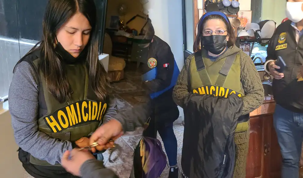 Madre e hija fueron detenidas este miércoles. Se presume que sus parejas huyeron a Lima. Foto: PNP / composición La República