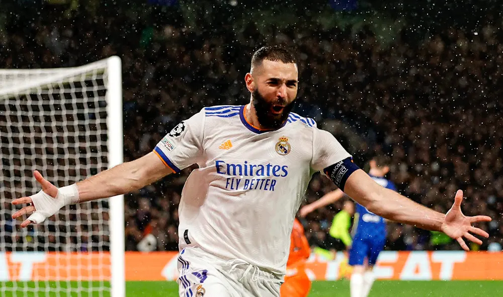 Karin Benzema fue la figura del duelo de ida. Foto: Twitter Real Madrid