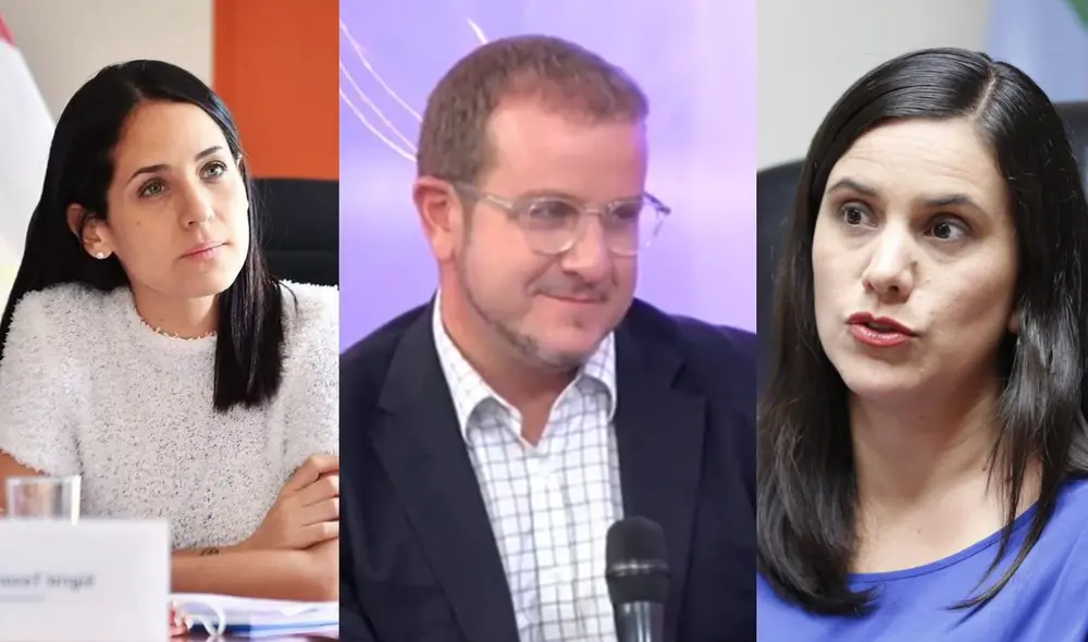 Augusto Thorndike negó ser amigo de Verónica Mendoza y Sigrid Bazán. Foto: Composición LR / Willax TV / Instagram / GLR.