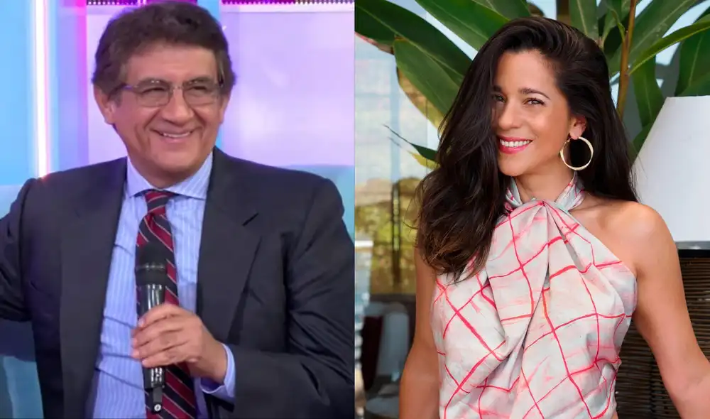 Juan Sheput opinó sobre Vanessa Terkes en "Amor y fuego". Foto: Composición LR / Willax TV / Instagram.