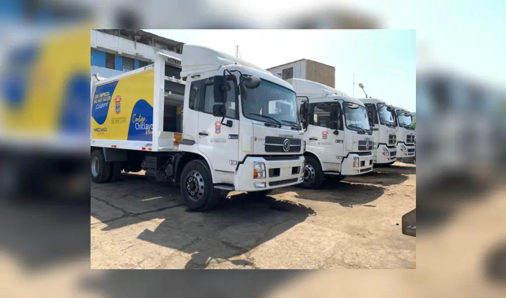 Son dos compactadoras de 21 metros cúbicos y dos compactadoras de 17 metros cúbicos. Foto. MPCH