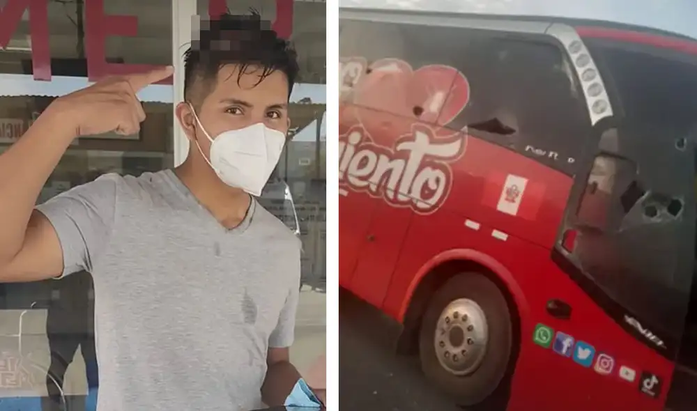 El músico de Puro Sentimiento relató que fue impactado dos veces. Foto: Molly Gareda/Instagram