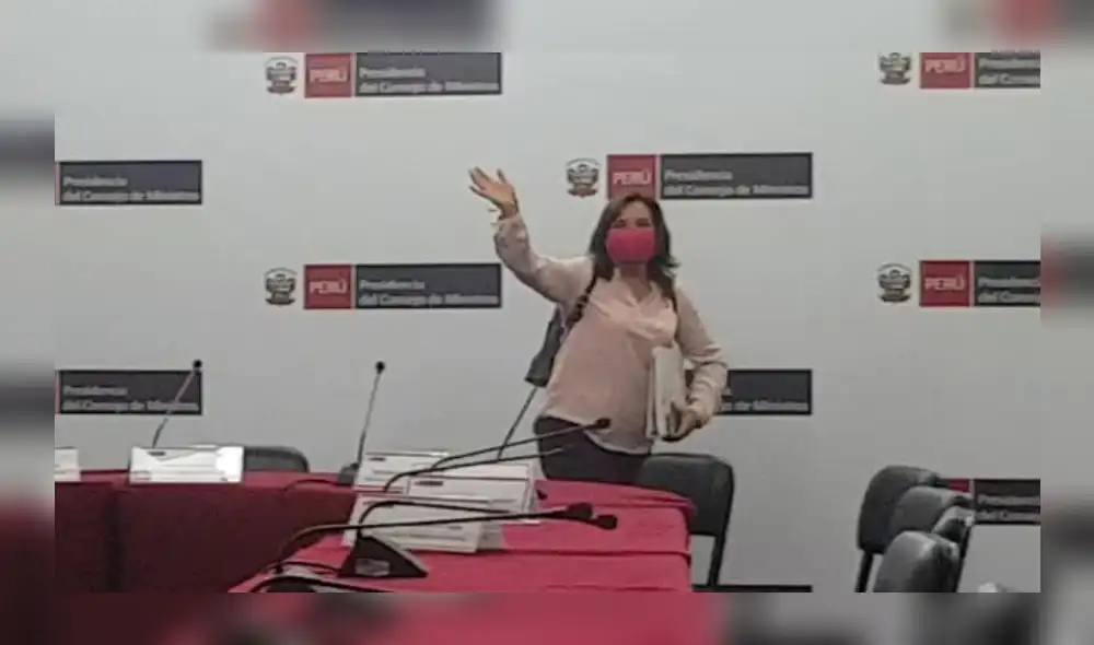 En caso de una renuncia o vacancia de Pedro Castillo, Boluarte es quien debería asumir la línea de mando del Gobierno. Foto: Captura En caso de una renuncia o vacancia de Pedro Castillo, Boluarte es quien debería asumir la línea de mando del Gobierno. Foto: Captura