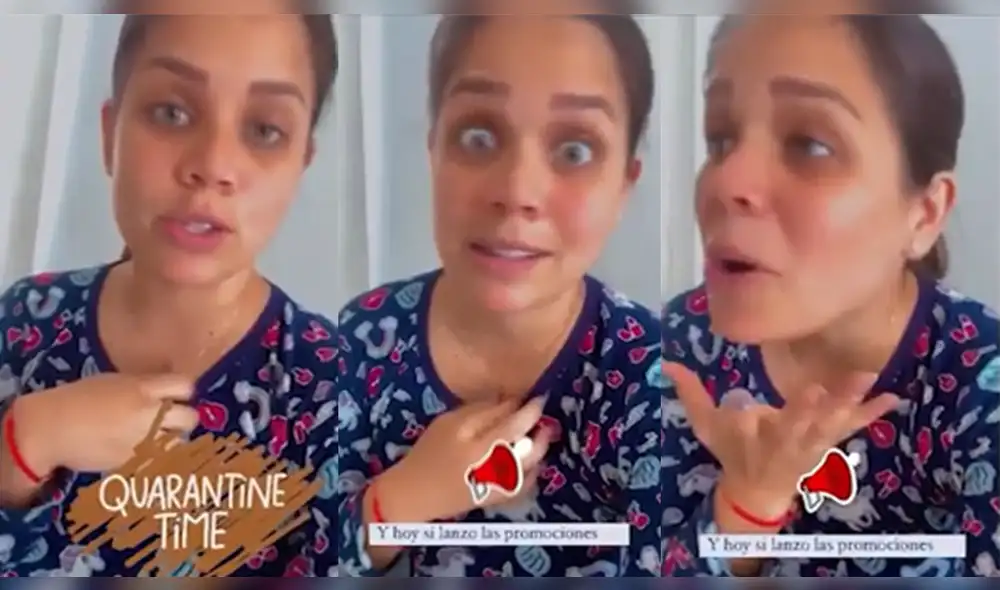 Andrea San Martín manifestó que es tiempo de empezar a ser productiva, pues estar en cuarentena le resulta angustiante. Foto: composición/Instagram