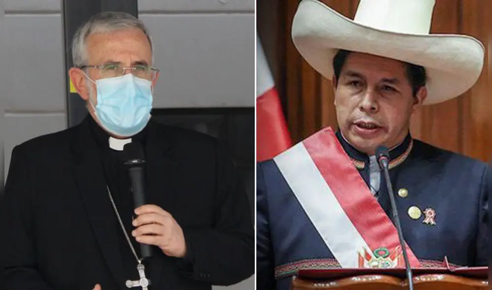 Arzobispo se refirió a la coyuntura política y económica que atraviesa el país. Foto: composición LR Arzobispo se refirió a la coyuntura política y económica que atraviesa el país. Foto: composición LR