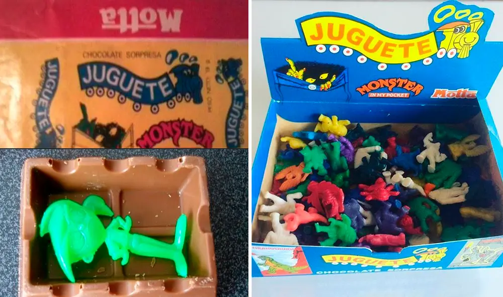 Juguete de Motta tuvo colección de monstruos del espacio, Hanna Barbera, entre otros. Foto: captura de Facebook