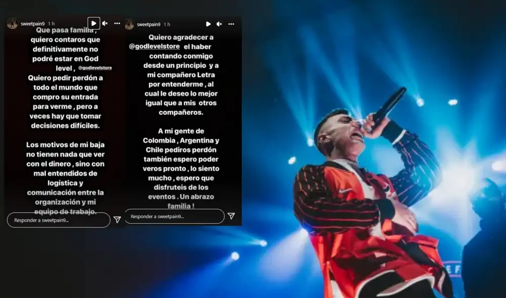 Sweet Pain hace público su ausencia para God Level 2vs2. Foto: composición LR/Urban Roosters