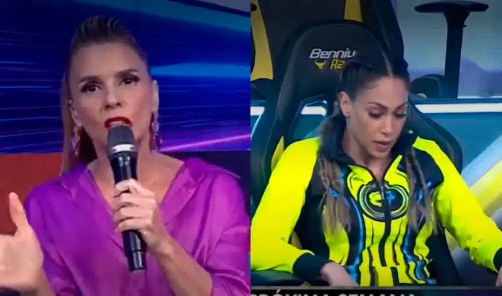 Johanna San Miguel contó que Melissa Loza asistió a EEG con los efectos secundarios de la vacuna contra la COVID-19. Foto: captura América TV.