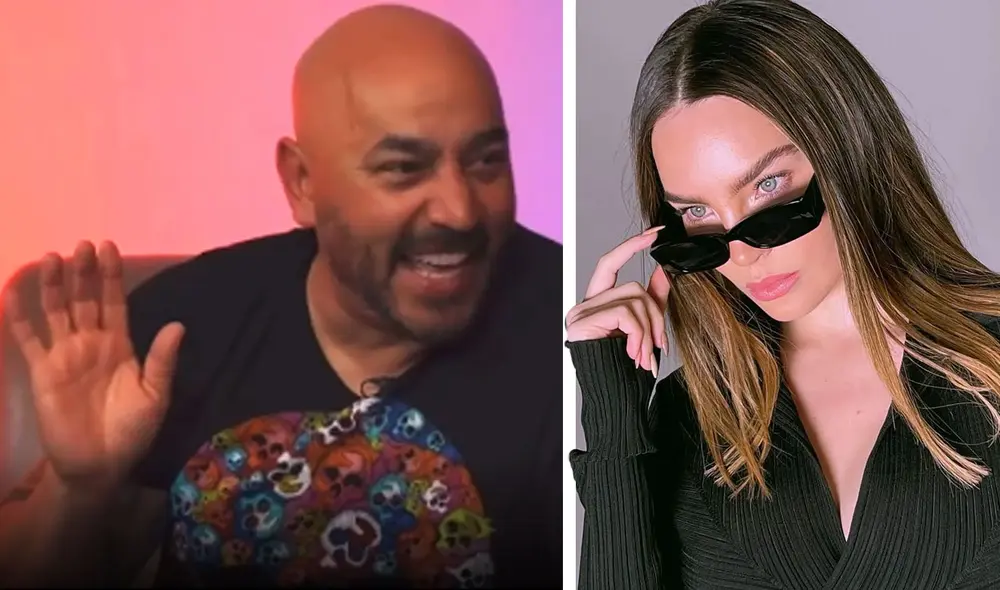 Lupillo Rivera también se pronunció sobre el famoso tatuaje del rostro de Belinda. Foto: Despierta América/Belinda/Instagram