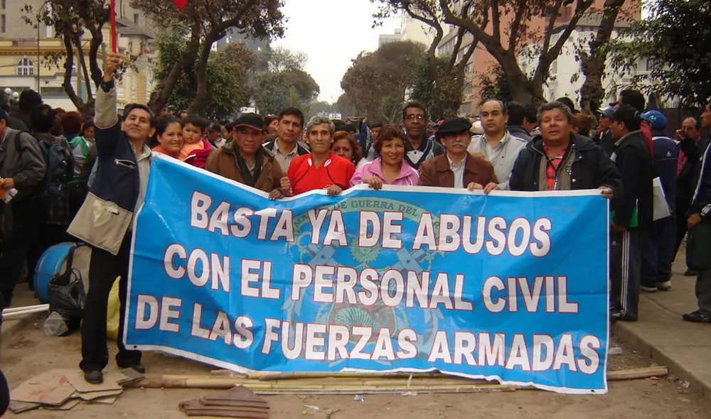 Los trabajadores civiles de la Marina, el Ejército y las Fuerza Aérea del Perú ganaron juicios en el Poder Judicial. Foto: Cortesía