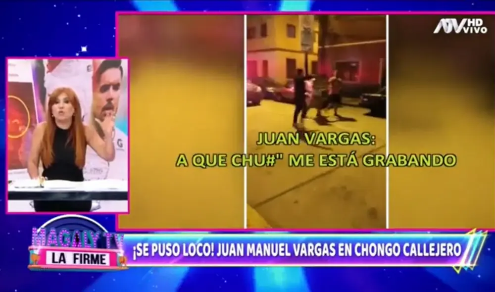 Magaly Medina saca cara por serena que fue agredida por el grupo de Juan Manuel Vargas. Foto: ATV