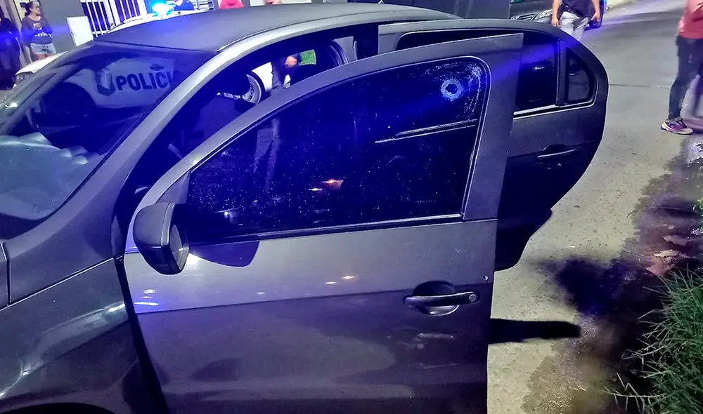 En la escena de los hechos, se hallaron siete cartuchos y solamente se incautó el arma del policía, por lo que no se sabe si los delincuentes estaban armados o no. Foto: La Nación