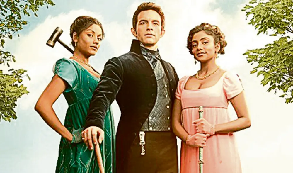 Elenco de la serie 'Bridgerton'. Foto: difusión