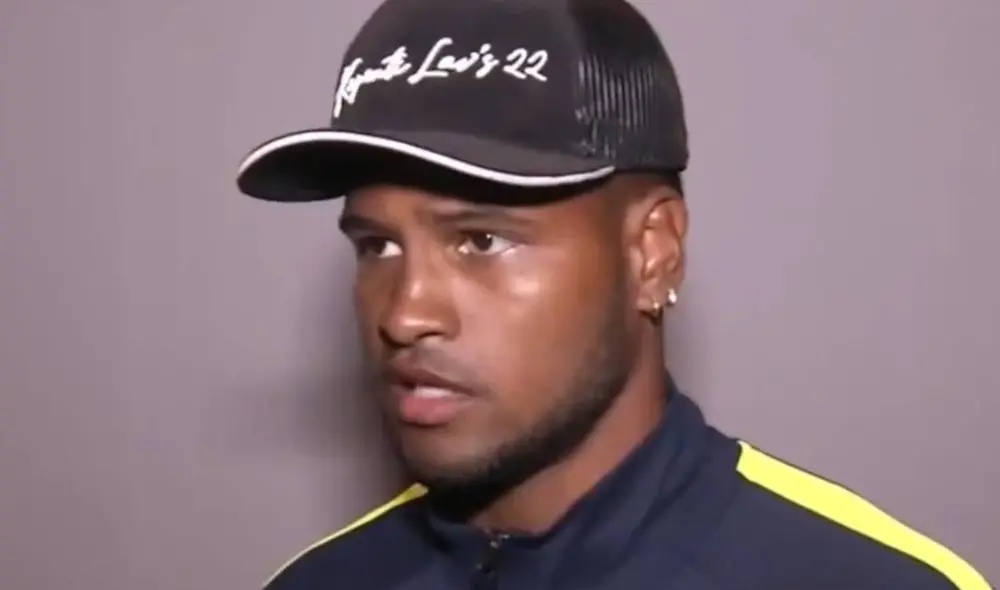 Aldair Rodríguez fue expulsado en el partido entre Alianza Lima vs. River Plate. Foto: captura ESPN