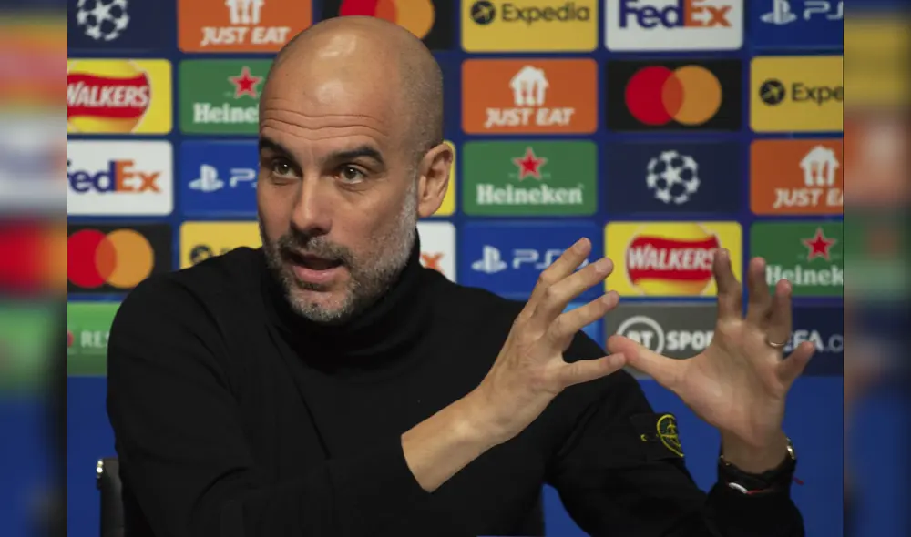 Guardiola tiene contrato con Manchester City hasta mediados del 2023. Foto: EFE Guardiola tiene contrato con Manchester City hasta mediados del 2023. Foto: EFE