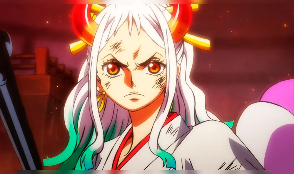 Yamato en el episodio 1013 de "One Piece".