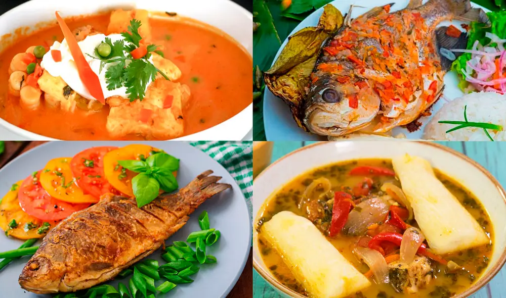 Existen distintos platillos peruanos para disfrutar en la Semana Santa. Foto: composición La República