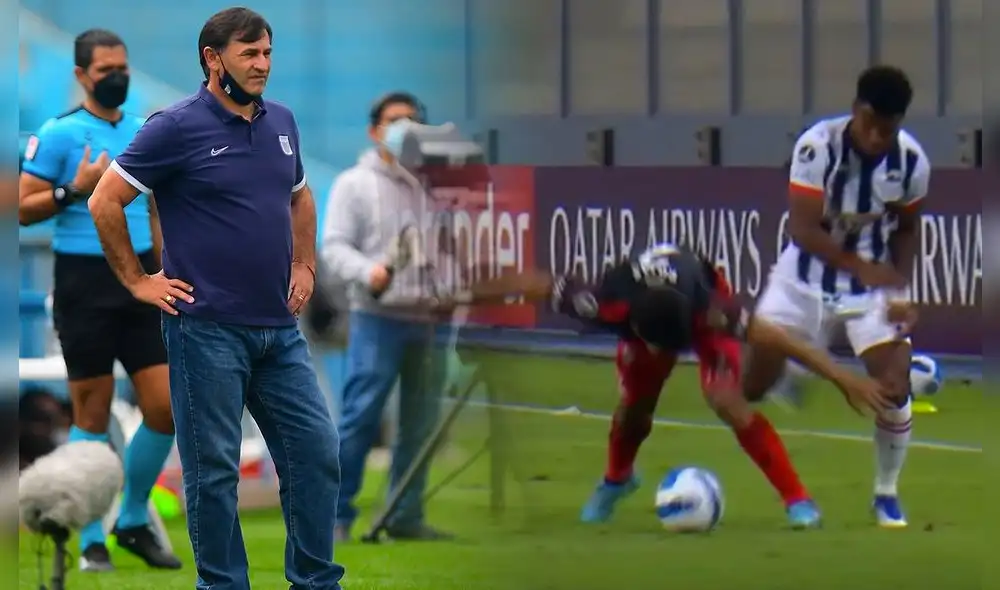 Esta es la primera vez que Carlos Bustos disputa la Copa Libertadores con Alianza Lima. Foto: Liga 1/captura ESPN Esta es la primera vez que Carlos Bustos disputa la Copa Libertadores con Alianza Lima. Foto: Liga 1/captura ESPN