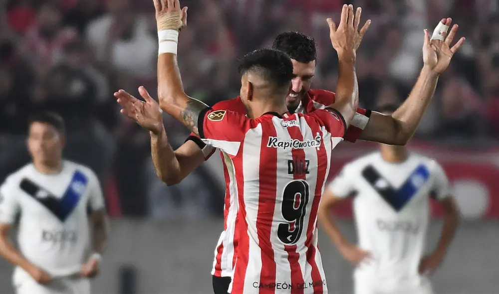 Estudiantes de Plata se impuso de local sobre Vélez. Foto: Twitter Copa Libertadores