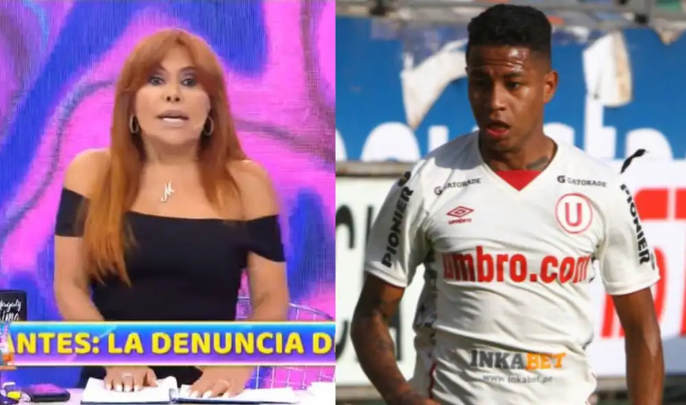 Magaly Medina señala que la decisión de incluir a Andy Polo en Universitario de Deportes es una burla hacia los hinchas del club. Foto: composición captura de ATV/ Universitario de Deportes Magaly Medina señala que la decisión de incluir a Andy Polo en Universitario de Deportes es una burla hacia los hinchas del club. Foto: composición captura de ATV/ Universitario de Deportes