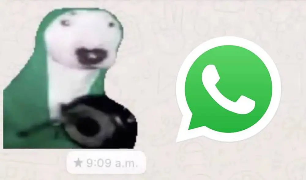 Gracias a este truco podrás tener este y otros stickers con sonido en tu WhatsApp. Foto: composición LR