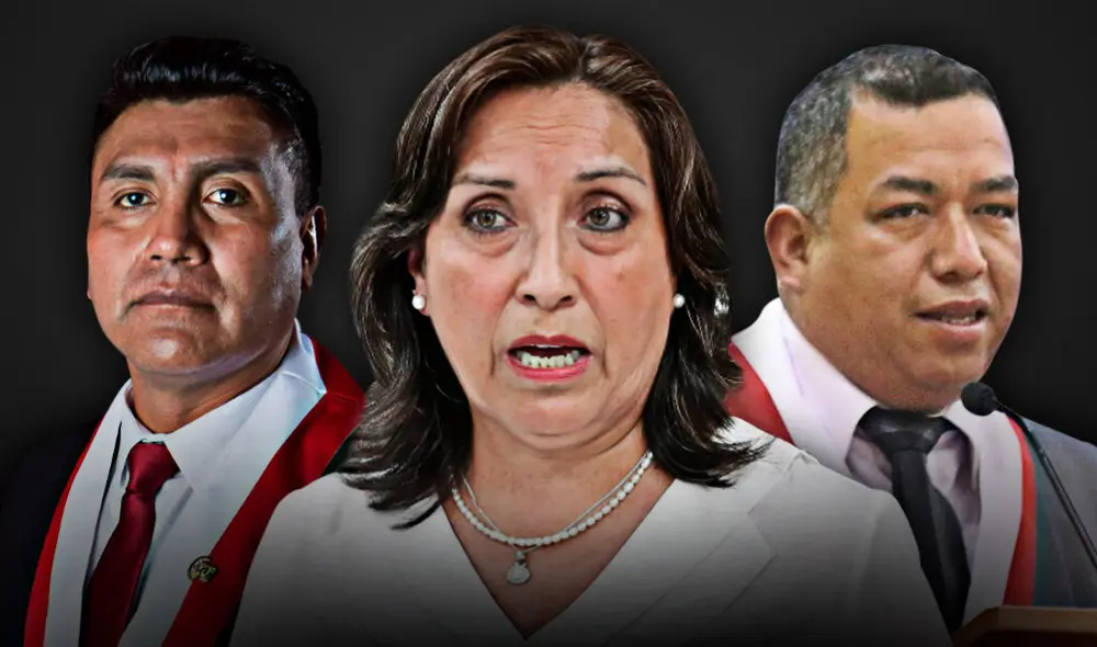 Boluarte se reunió con Óscar Zea y Darwin Espinoza, con quienes habría intercambiado favores. Foto: composición Gerson Cardoso/La República