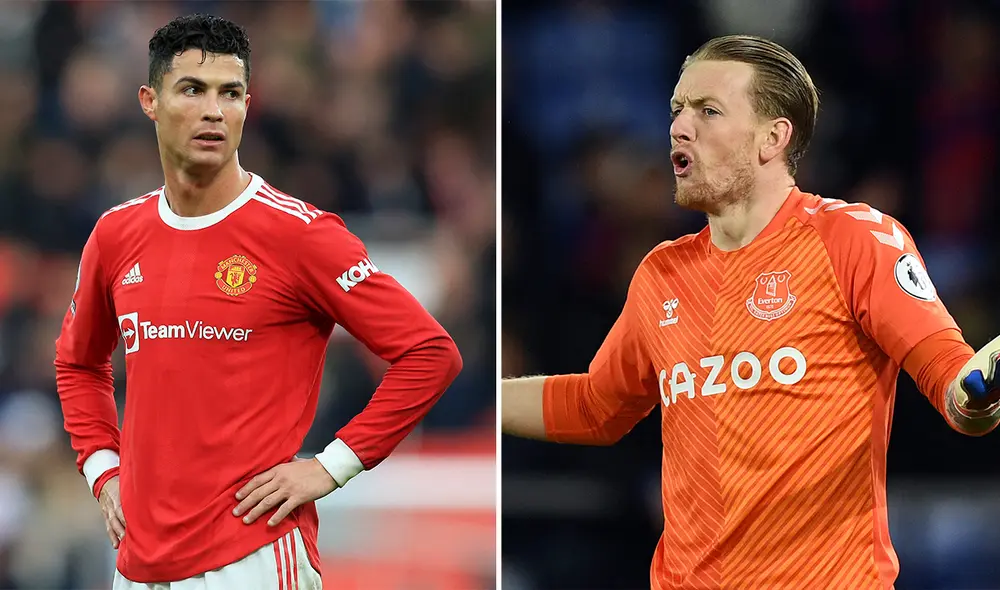 Cristiano Ronaldo intentará anotarle al Everton. Foto: composición/ AFP