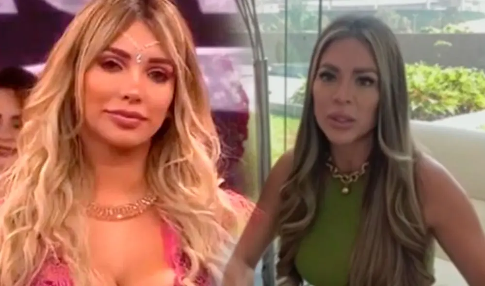 Sheyla Rojas se deslinda de problemas con Paula Manzanal eliminando a su novio de redes sociales. Foto: composición/captura-América TV